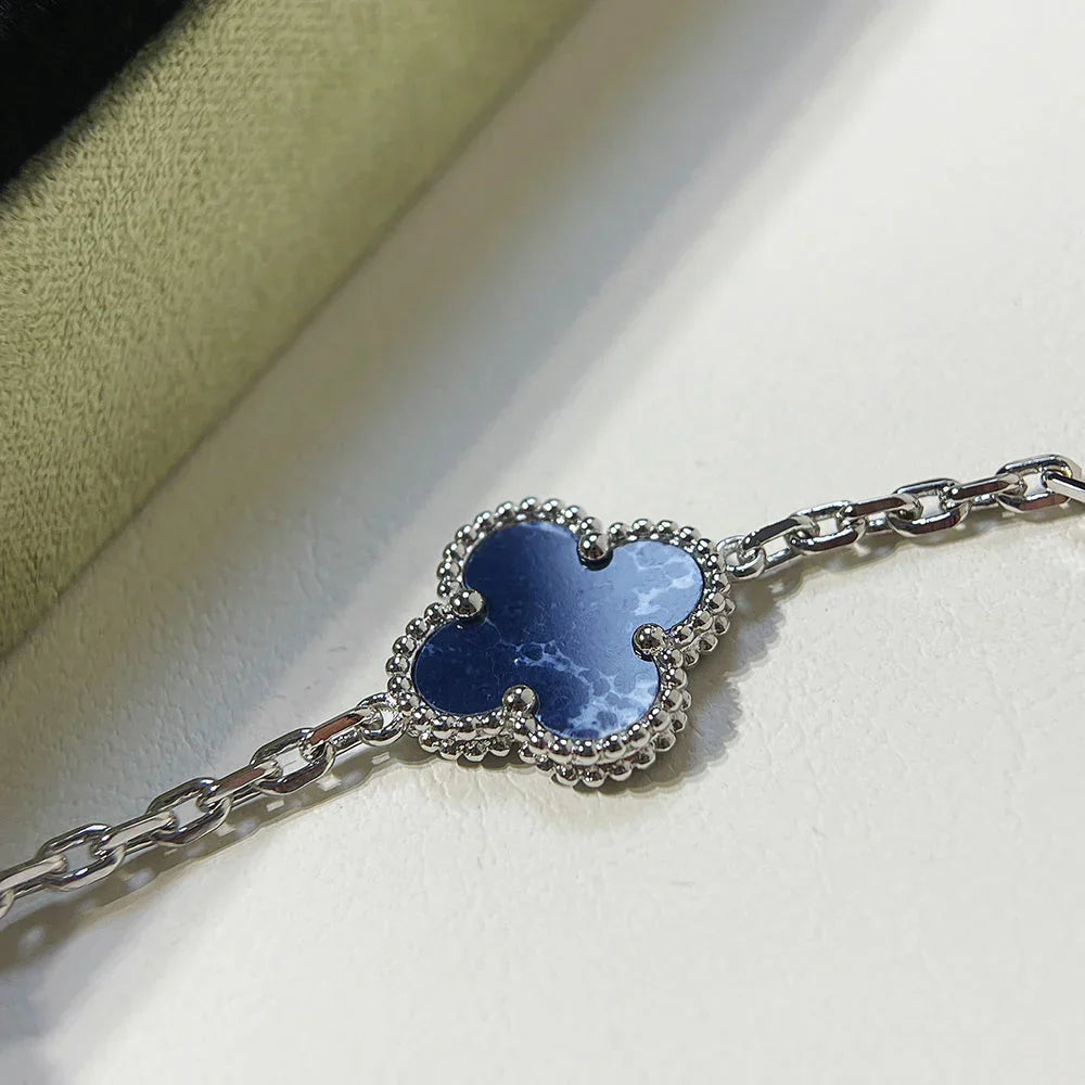 [CiCi]CLOVER 5 MOTIF PIETERSITE BRACELET COLLECTION