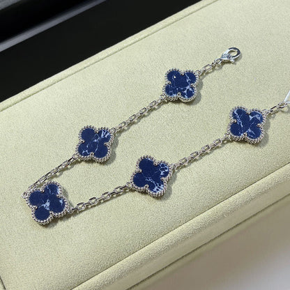 [CiCi]CLOVER 5 MOTIF PIETERSITE BRACELET COLLECTION