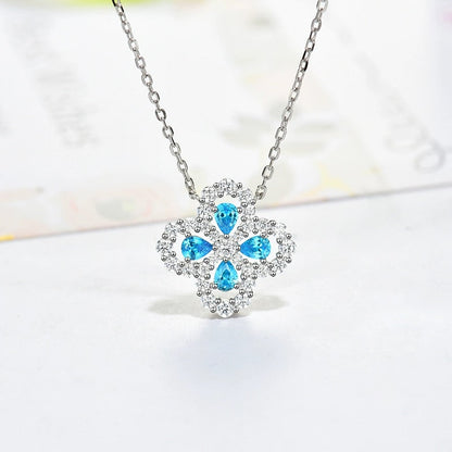 [CiCi]HALSBAND LOOP VOLLSTÄNDIGES MOTIV DIAMANT 16MM MEHRERE FARBEN