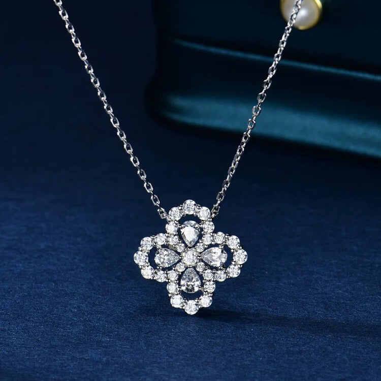 [CiCi]HALSBAND LOOP VOLLSTÄNDIGES MOTIV DIAMANT 16MM MEHRERE FARBEN