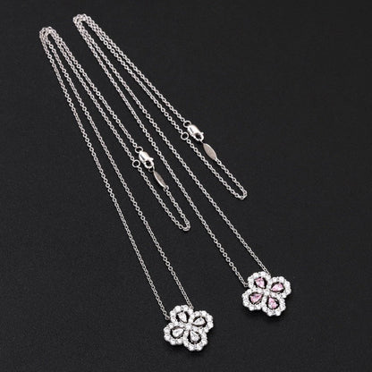 [CiCi]HALSBAND LOOP VOLLSTÄNDIGES MOTIV DIAMANT 16MM MEHRERE FARBEN