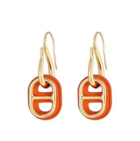 [CiCi]HM O'MAILLON GOLD EARRINGS