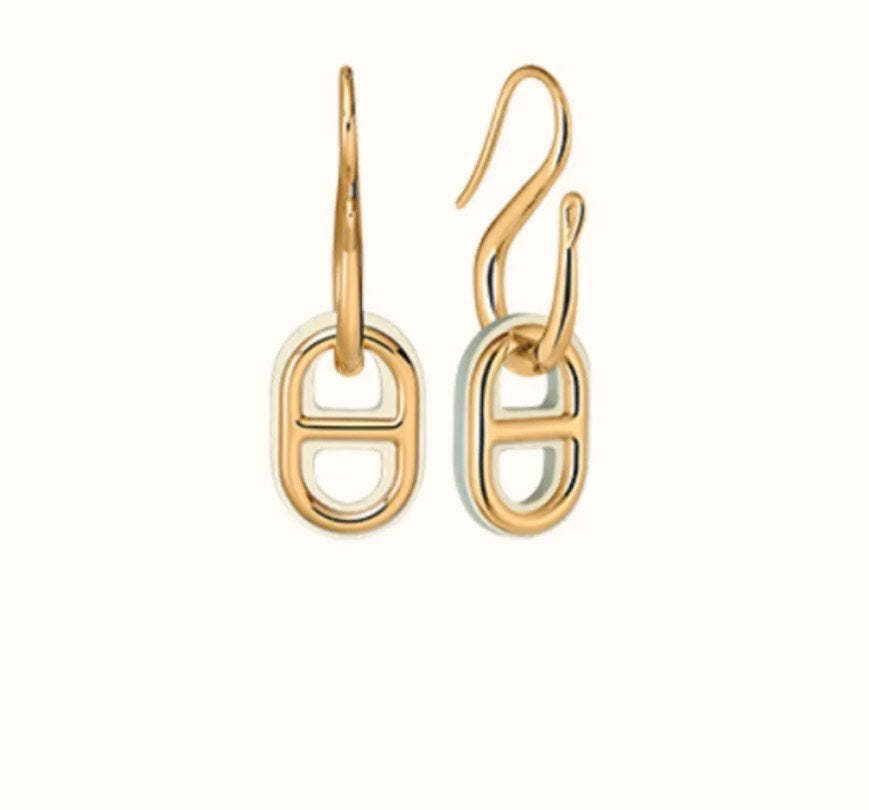 [CiCi]HM O'MAILLON GOLD EARRINGS