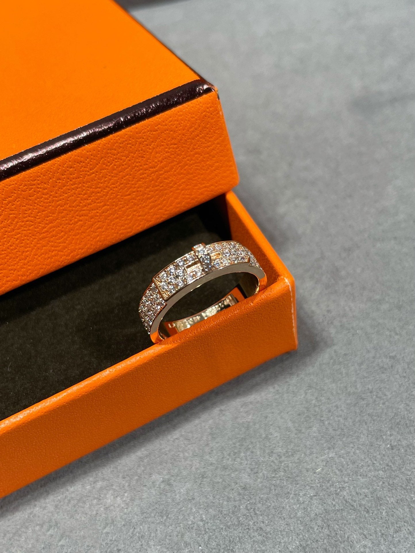 [CiCi]KELLY PINK GOLD DIAMOND RING