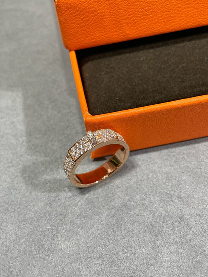 [CiCi]KELLY PINK GOLD DIAMOND RING