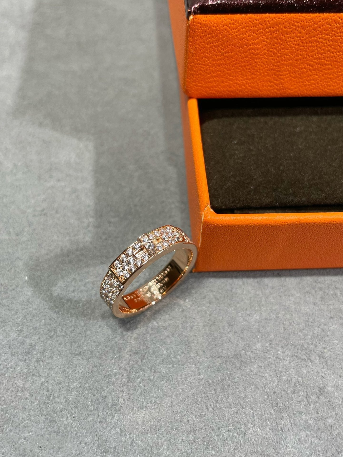 [CiCi]KELLY PINK GOLD DIAMOND RING
