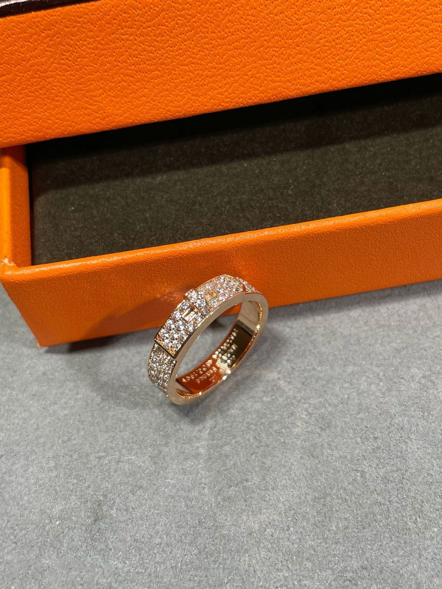 [CiCi]KELLY PINK GOLD DIAMOND RING