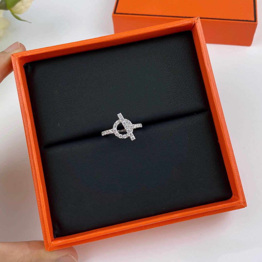 [CiCi]ECHAPPEE RING SILVER DIAMOND