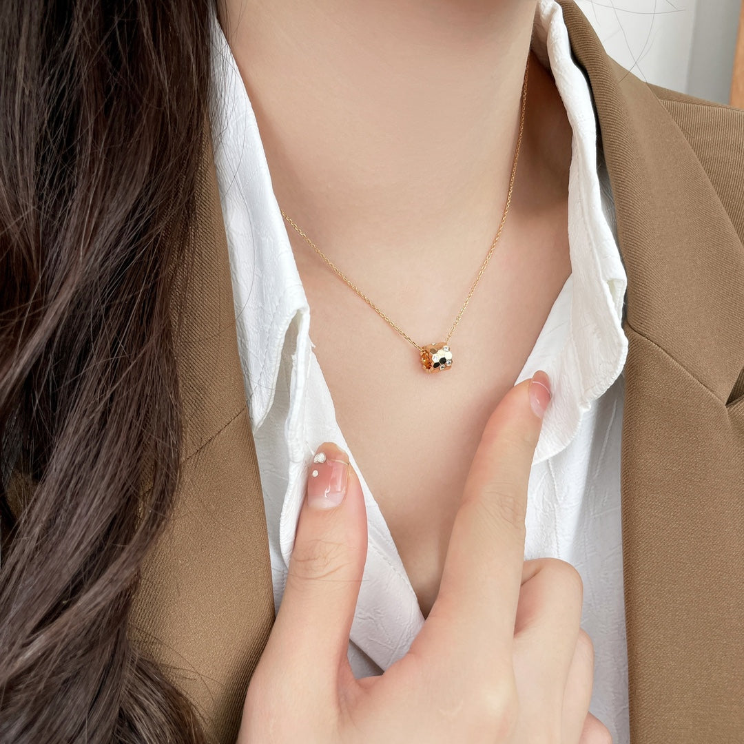 [CiCi]BEE MINI PEDANT DIAMOND NECKLACE