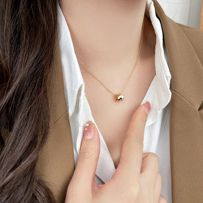 [CiCi]BEE MINI PEDANT DIAMOND NECKLACE