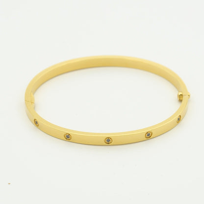 [CiCi]LOVE BRACELET 3.65MM 10 DIAMONDS
