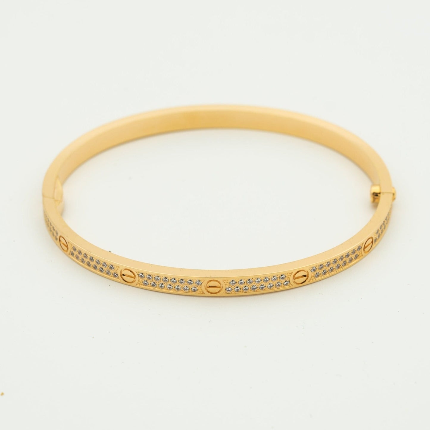 [CiCi]LOVE BRACELET 3.65MM DIAMOND-PAVED