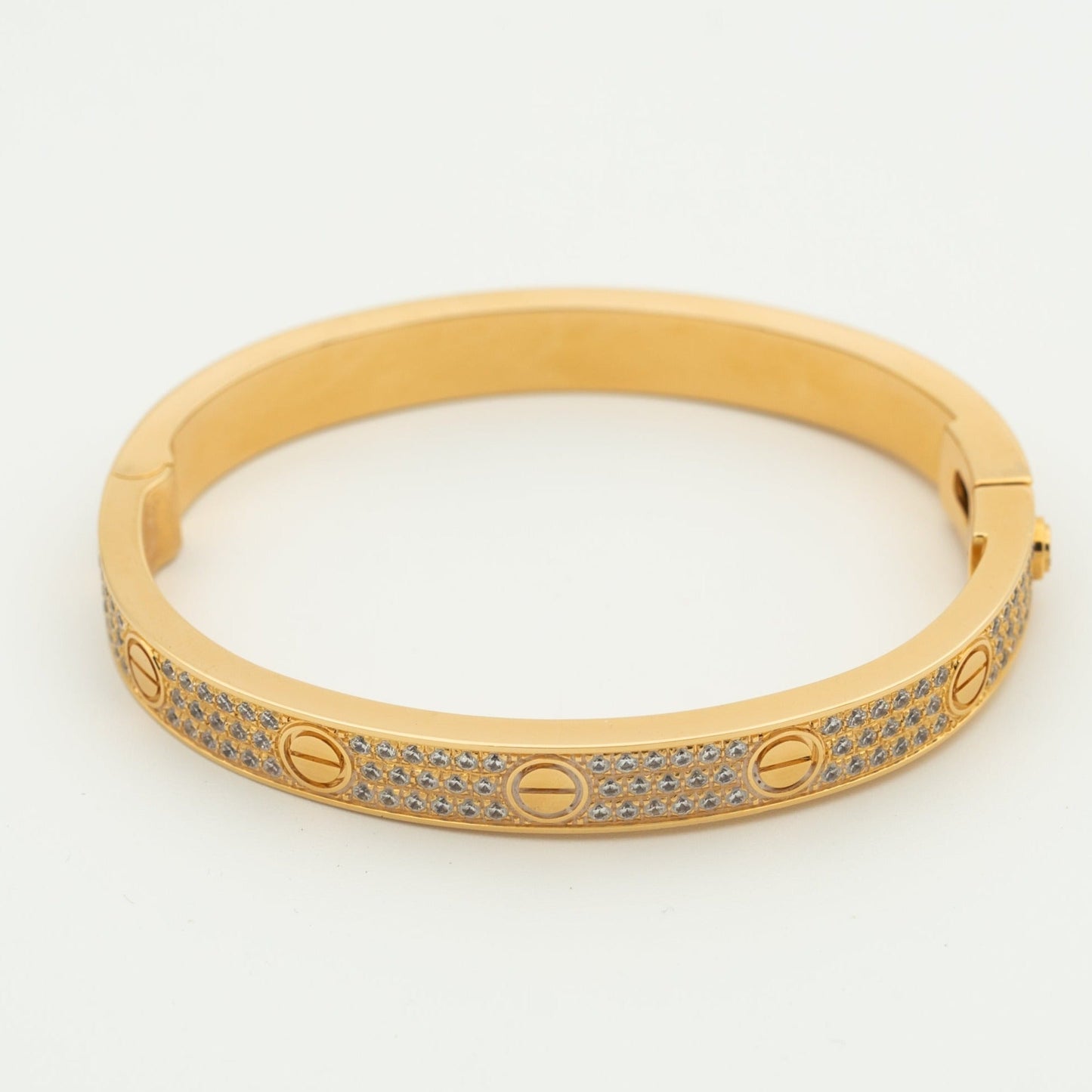 [CiCi]LOVE BRACELET 6.1MM DIAMOND-PAVED