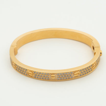 [CiCi]LOVE BRACELET 6.1MM DIAMOND-PAVED