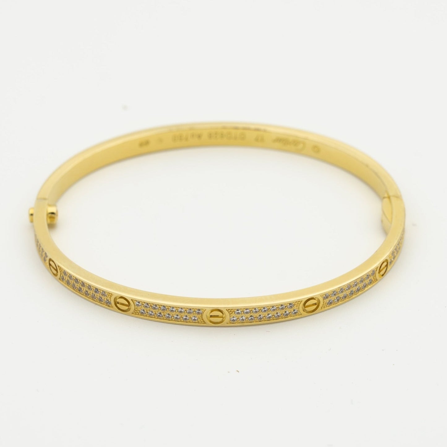[CiCi]LOVE BRACELET 3.65MM DIAMOND-PAVED