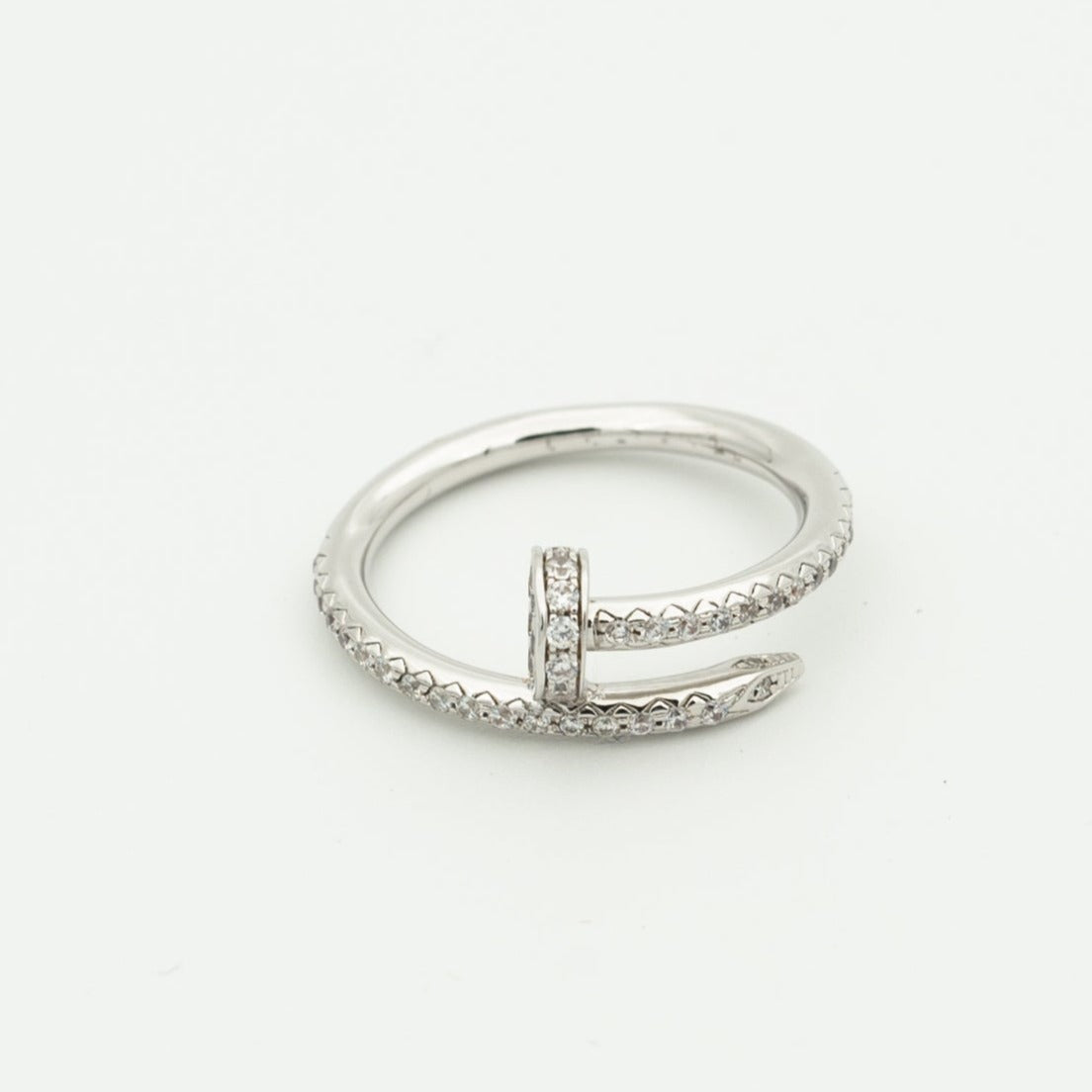 [CiCi]JUSTE RING 1.8MM SILVER DIAMONDS