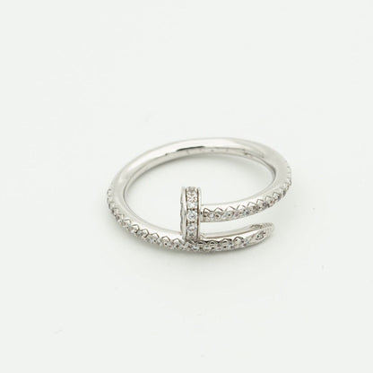 [CiCi]JUSTE RING 1.8MM SILVER DIAMONDS