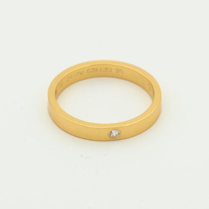 [CiCi]LOVE RING 4MM 1 DIAMOND