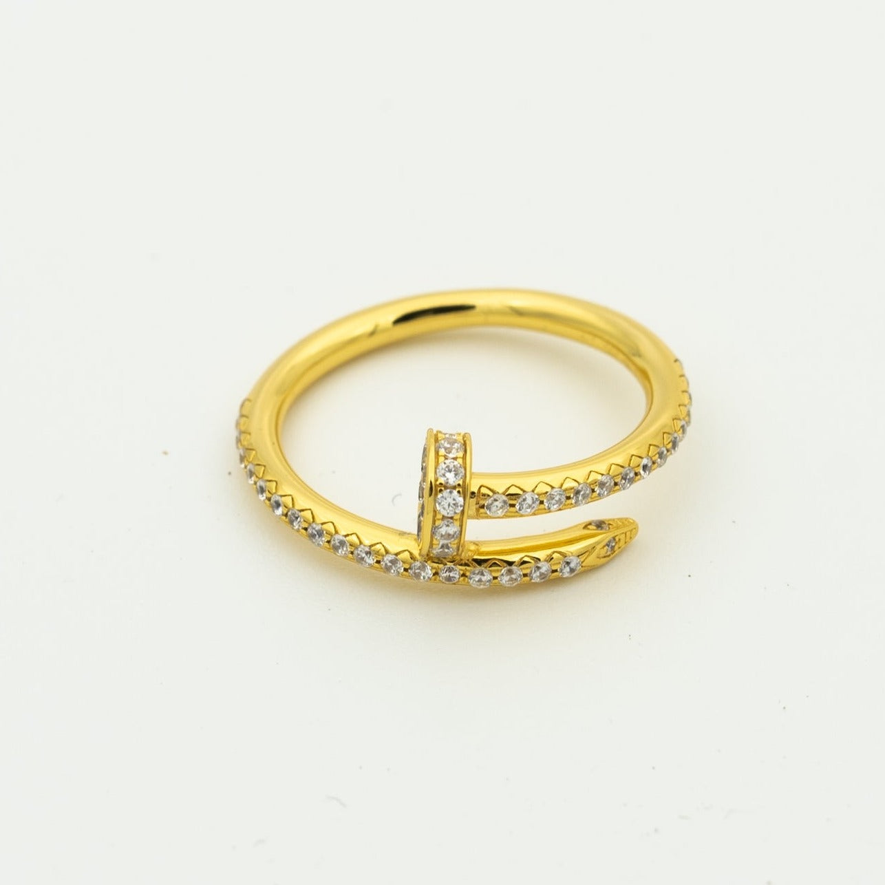 [CiCi]JUSTE RING 1.8MM GOLD DIAMONDS