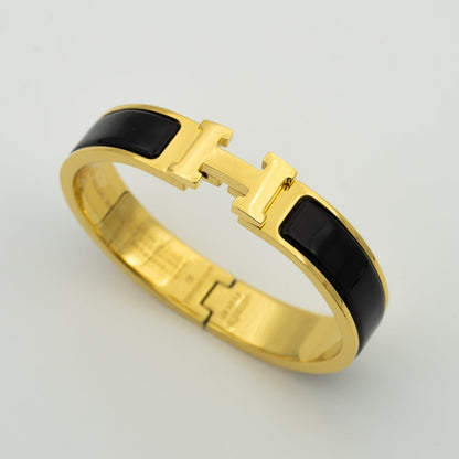 [CiCi]H BLACK BRACELET