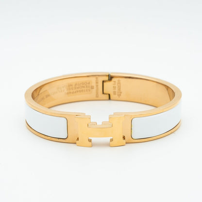 [CiCi]H WHITE BRACELET