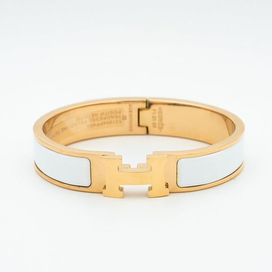 [CiCi]H WHITE BRACELET