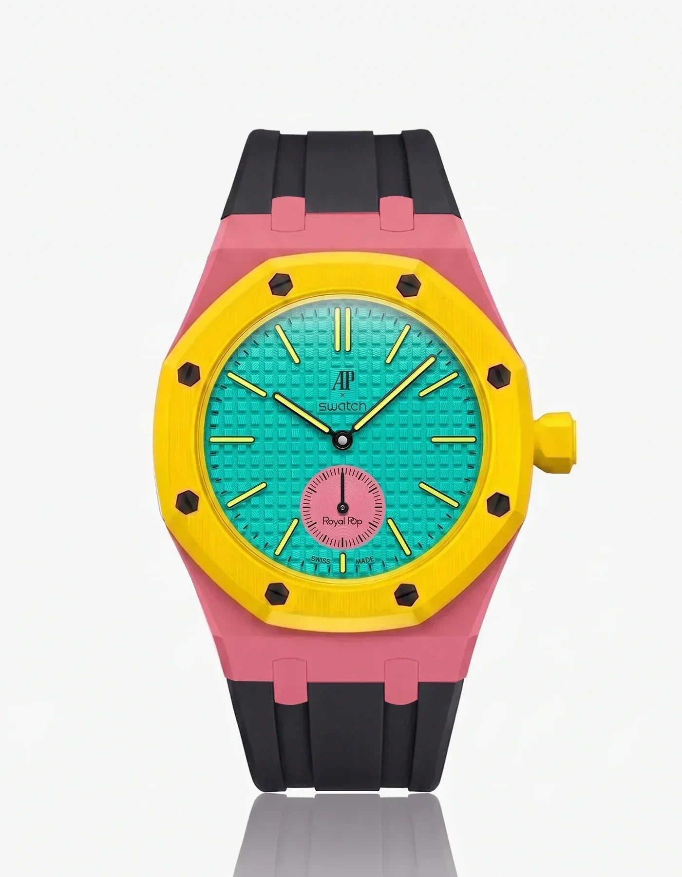 Silicone Strap & Case Royal Pop Otg Roz(Customize  Colors)