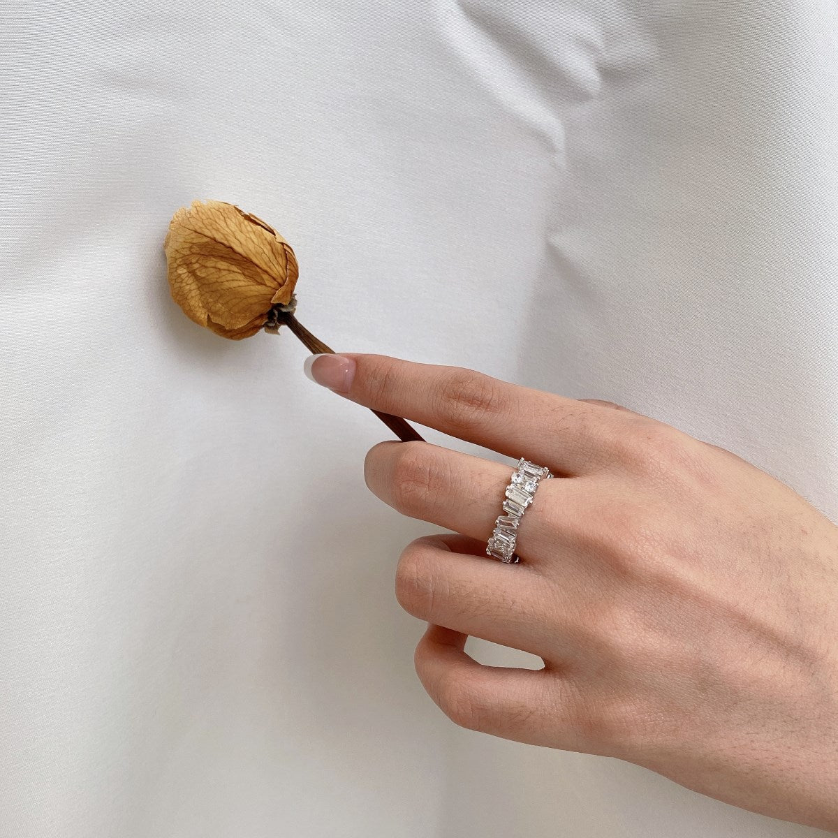 [CiCi]Delicate Multi Shape Tennis Ring