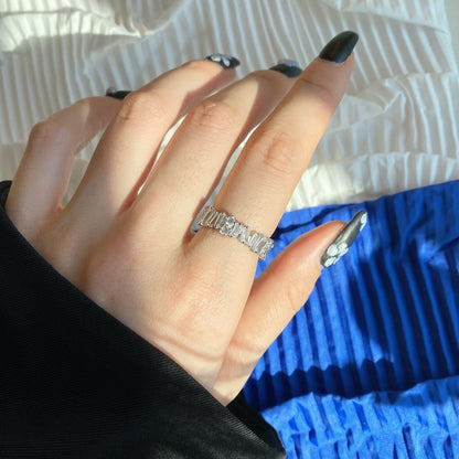 [CiCi]Delicate Multi Shape Tennis Ring