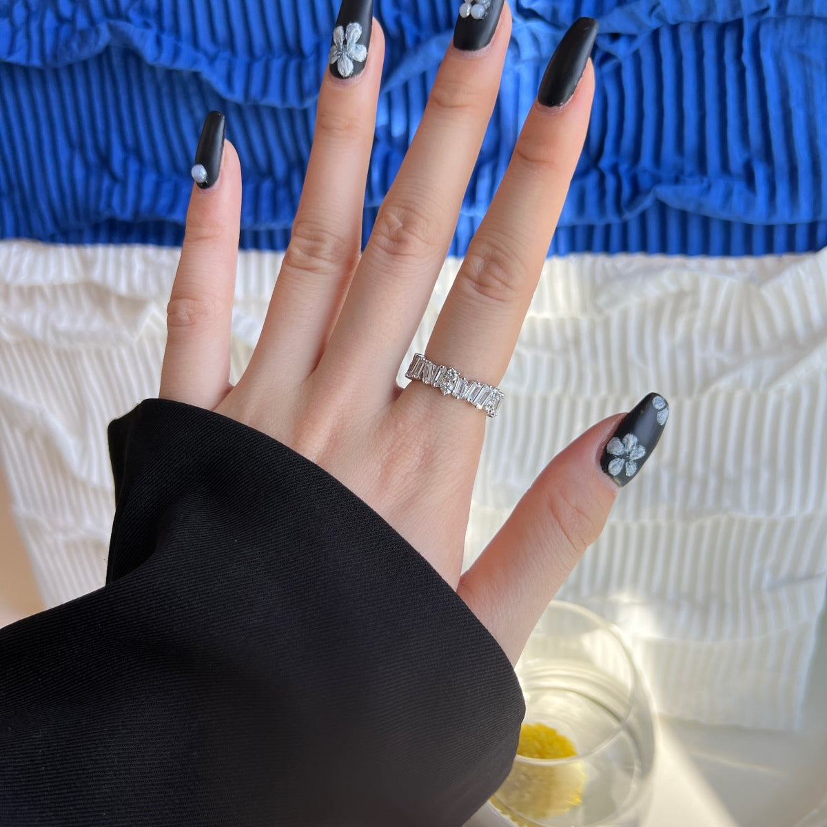 [CiCi]Delicate Multi Shape Tennis Ring