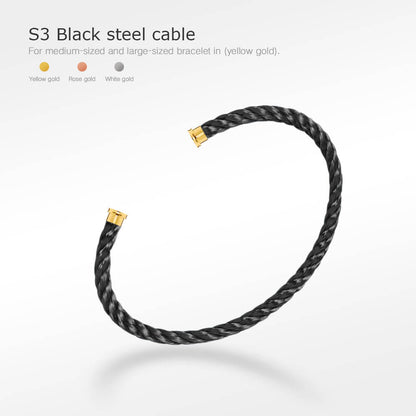 [CiCi]FORCE SERIES BRACELET CABLES 50 CHOICES (DIY SELECTION)