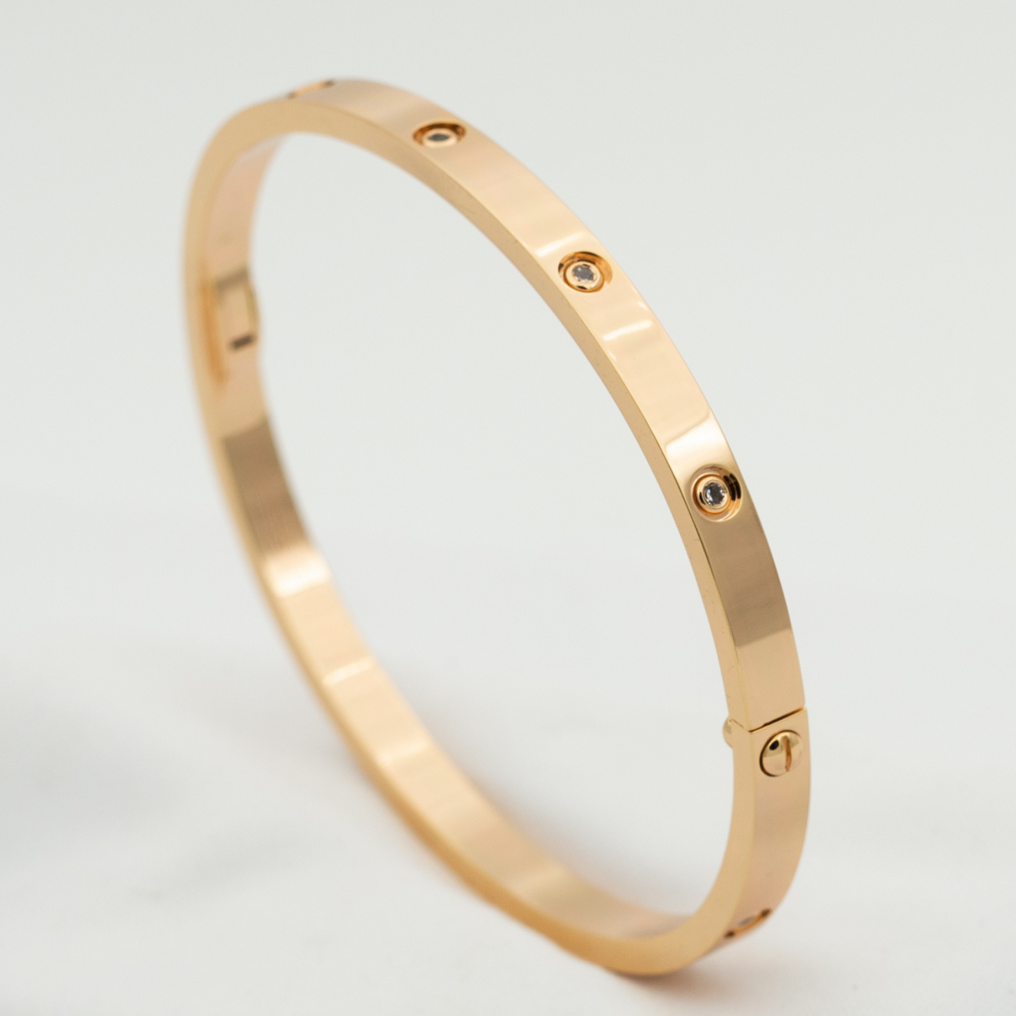 [CiCi]LOVE BRACELET 3.65MM 10 DIAMONDS