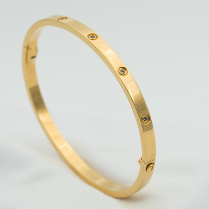[CiCi]LOVE BRACELET 3.65MM 10 DIAMONDS