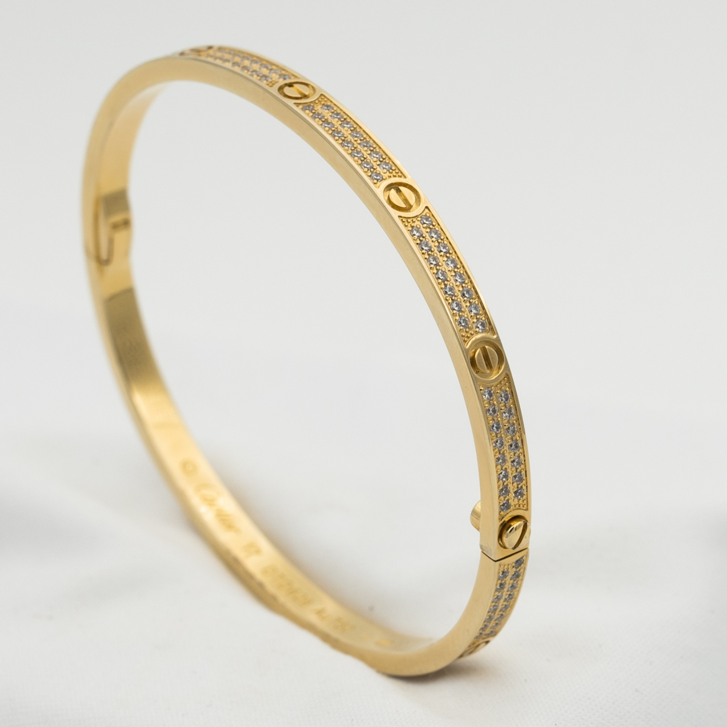 [CiCi]LOVE BRACELET 3.65MM DIAMOND-PAVED