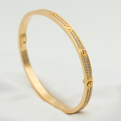 [CiCi]LOVE BRACELET 3.65MM DIAMOND-PAVED