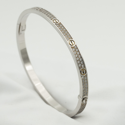 [CiCi]LOVE BRACELET 3.65MM DIAMOND-PAVED