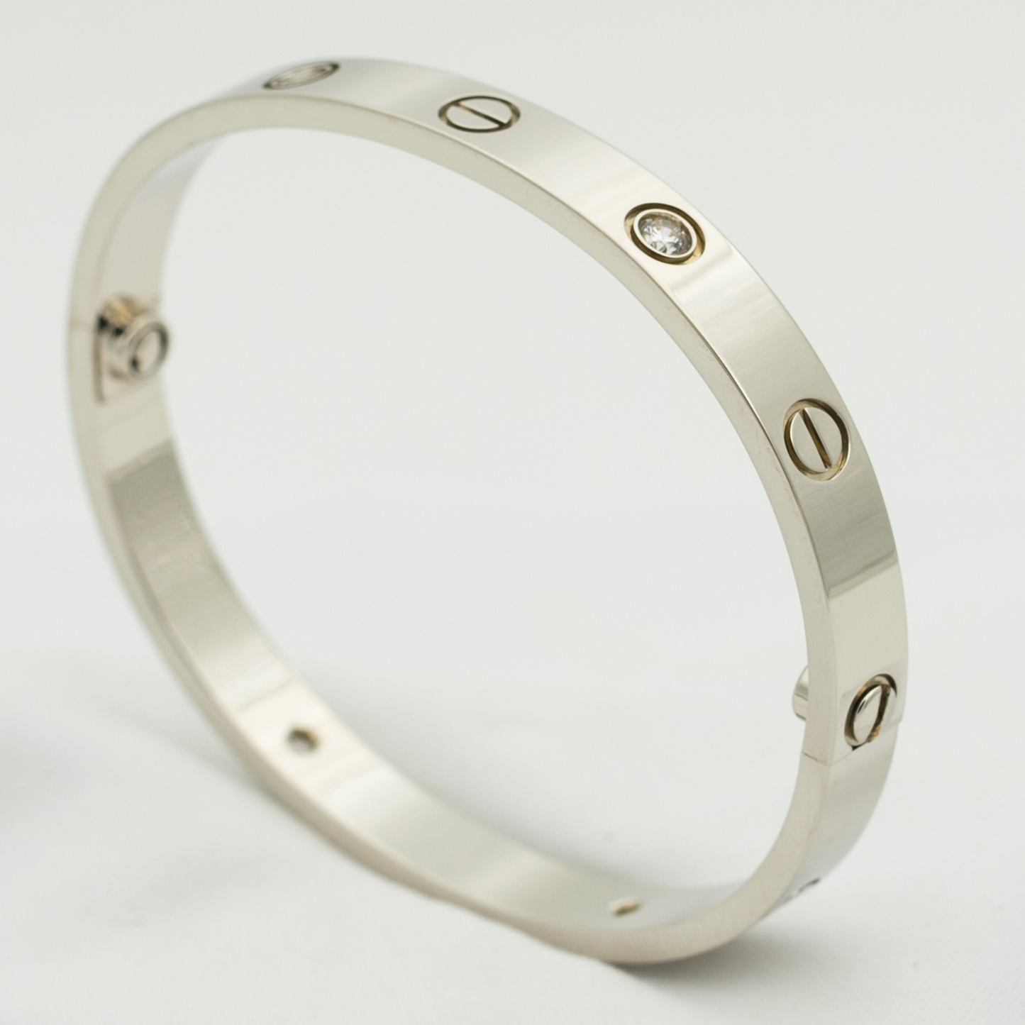 [CiCi]LOVE BRACELET 6.1MM 4 DIAMONDS