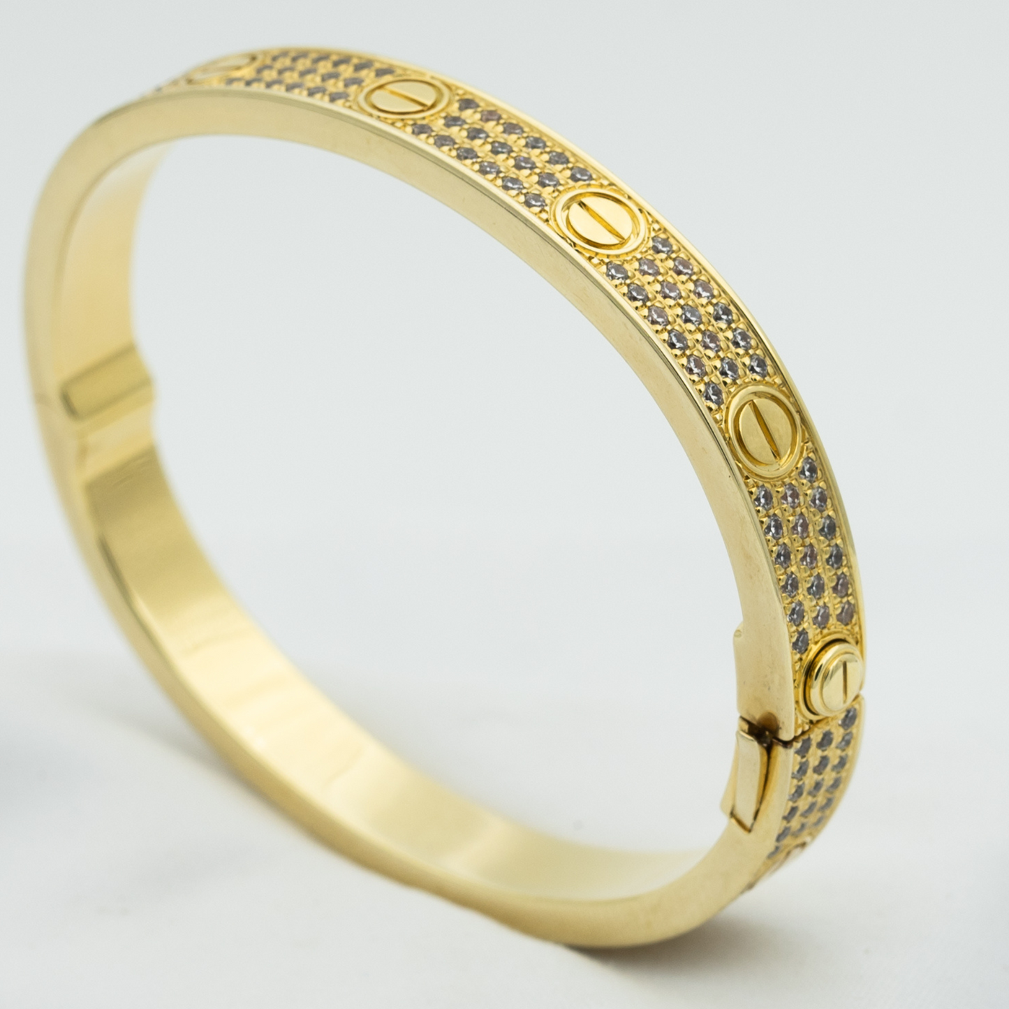 [CiCi]LOVE BRACELET 6.1MM DIAMOND-PAVED