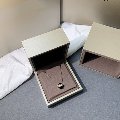 [CiCi]JEUX DE PINK GOLD DIAMOND NECKLACE