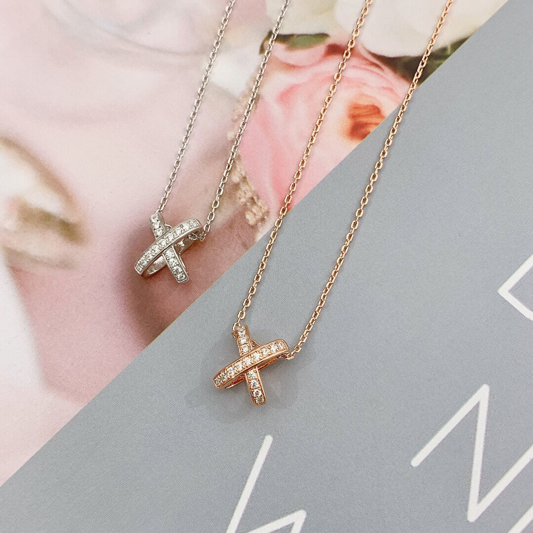 [CiCi]JEUX DE DIAMOND NECKLACE