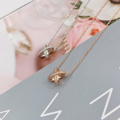 [CiCi]JEUX DE DIAMOND NECKLACE