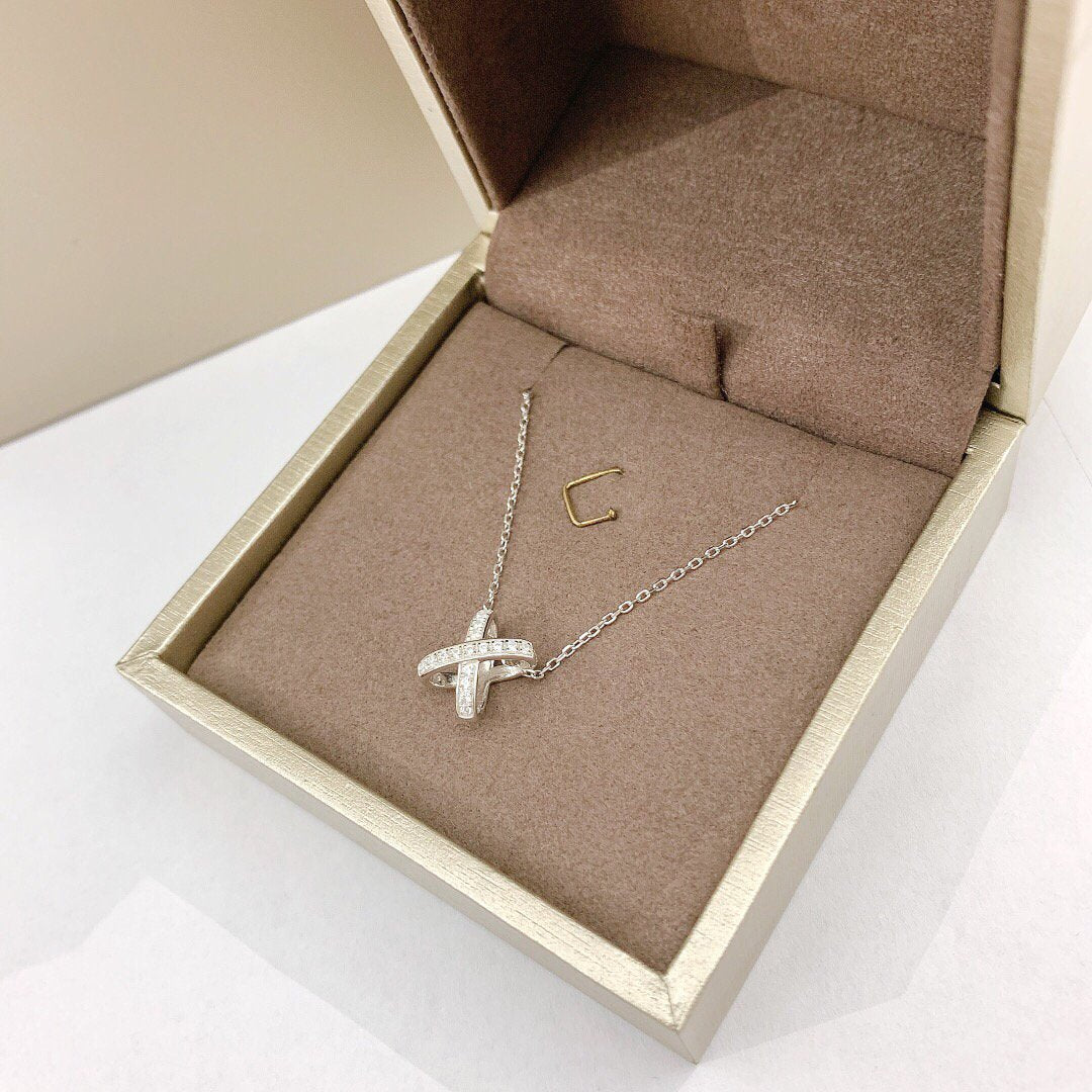 [CiCi]JEUX DE DIAMOND NECKLACE