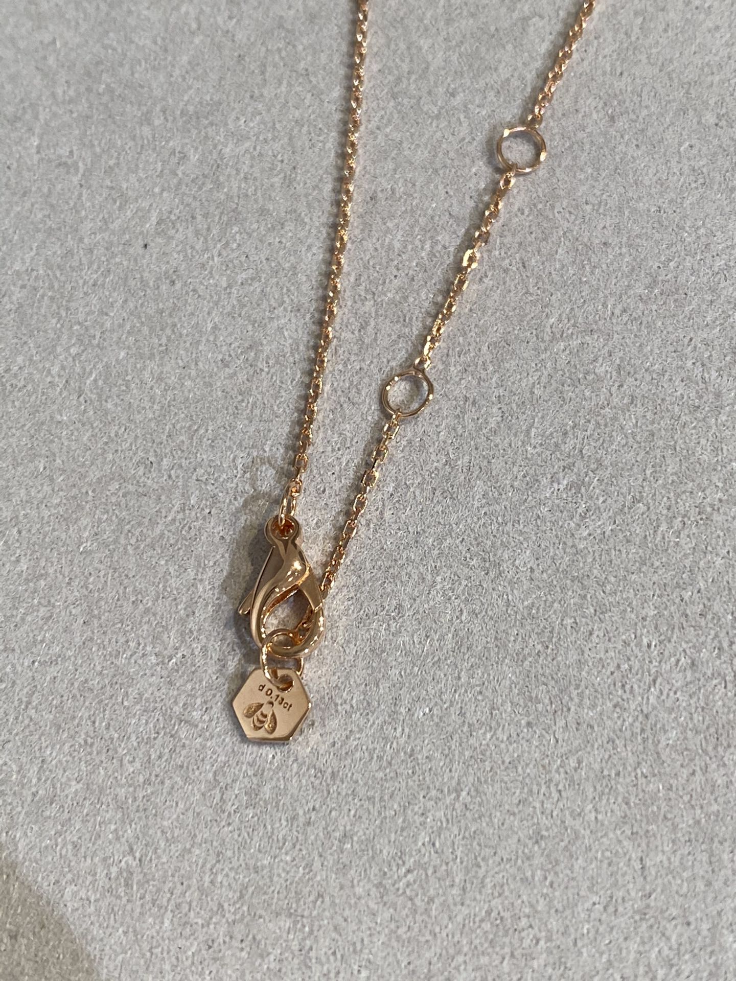[CiCi]BEE LOVE DIAMOND NECKLACE