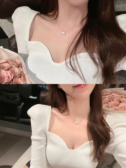 [CiCi]JEUX DE NECKLACE 1 DIAMOND