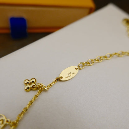 [CiCi]BLOOMING SUPPLE NECKLACE BRASS