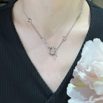 [CiCi]HM STERLING CHAINE D'ANCRE HEART