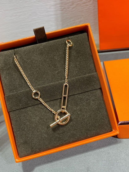 [CiCi]HM STERLING CHAINE D'ANCRE HEART
