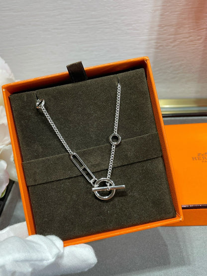 [CiCi]HM STERLING CHAINE D'ANCRE HEART
