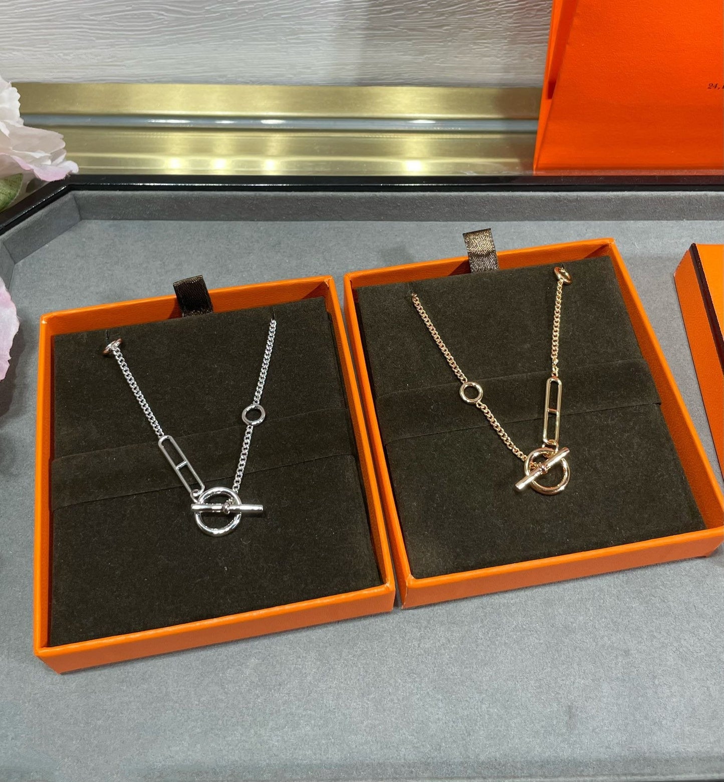 [CiCi]HM STERLING CHAINE D'ANCRE HEART