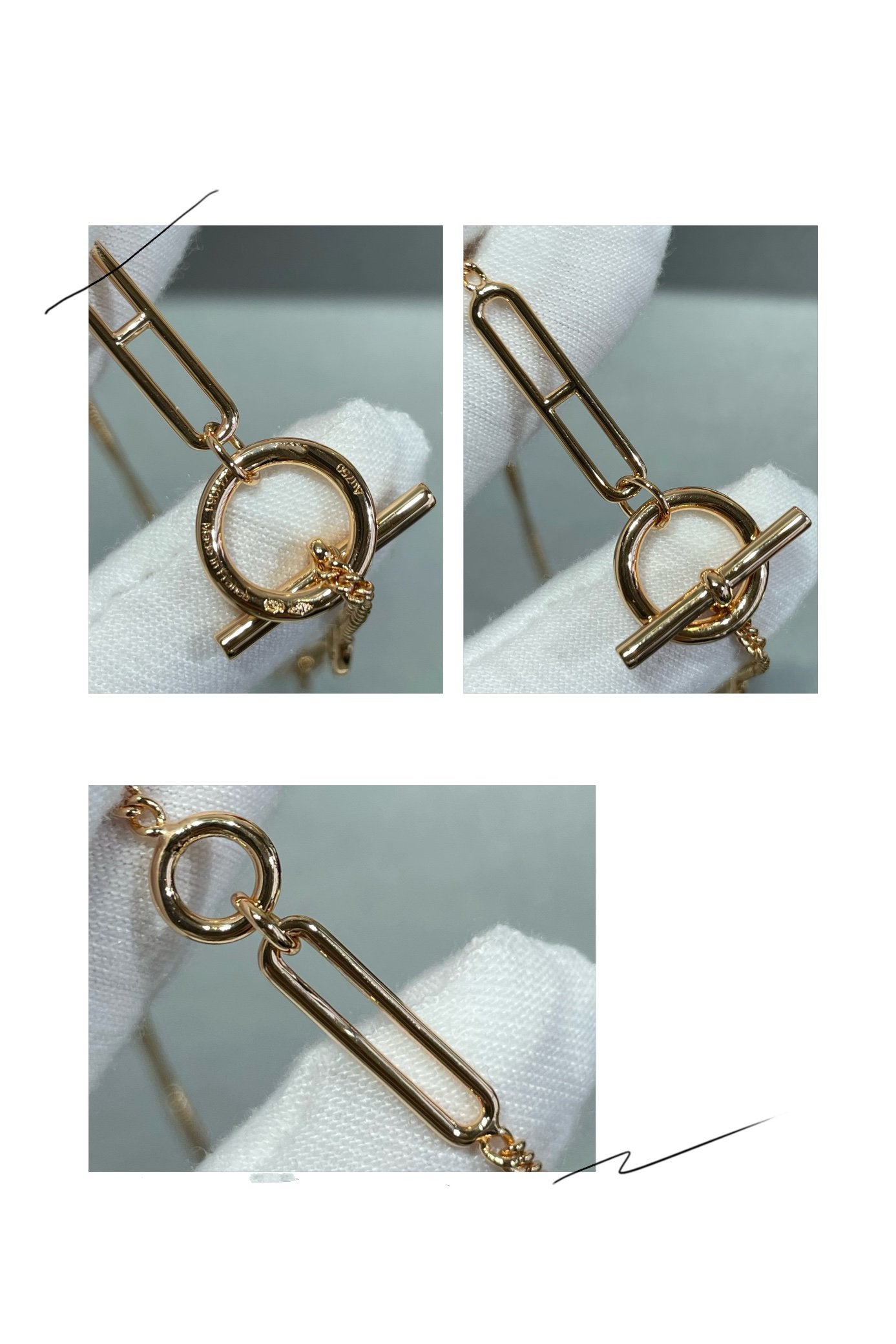 [CiCi]HM STERLING CHAINE D'ANCRE HEART